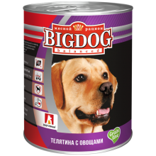 "BIG DOG" Телятина с овощами, 850г